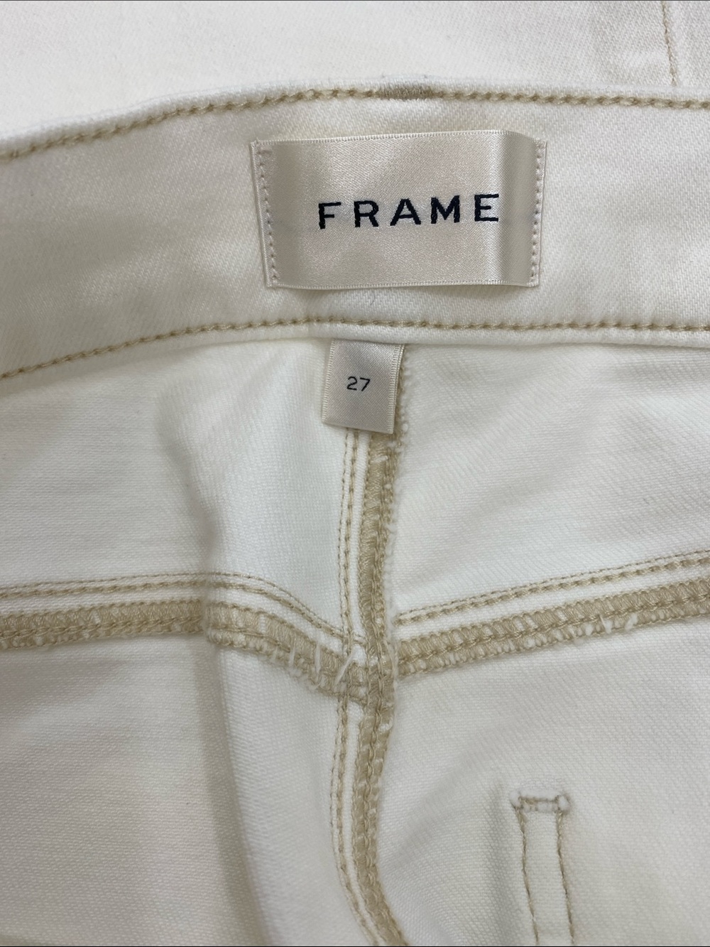 Frame Denim white Wide-Leg Jeans - Picture 3 of 4